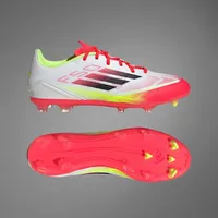 Adidas F50 League FG/MG Fußballschuhe Cloud White/Core Black/Solar Yellow