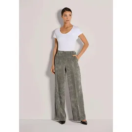Madeleine Cordhose Weite Cordhose grau 38