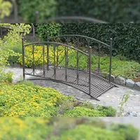 Gravidus Gartenbrücke Metallbrücke Teichsteg