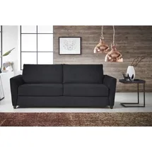 Bali Schlafsofa BALI "Dallas, Dauerschläfer", grau (dunkelgrau), B:215cm H:93cm T:103cm, Sofas, Schlafsofa, in 140er und 160er Breite, inkl. Ergoflex-Unterfederung