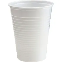 2000 Kunststoff Becher 21 cl Weiß