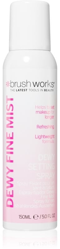 Brushworks Dewy Fine Mist Make-up Fixierspray 150 ml