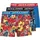 JACAZORES Boxershorts blau/rot/schwarz/weiß XL