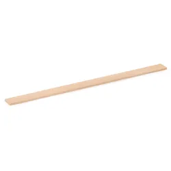 Metrie Holzstäbchen | 258 x 16 x 3,2 mm | Buchenholz zum Basteln