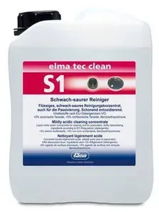 Reinigungsmittel elma tec clean S1 für Ultraschallgerät, entoxidierend, Konzentrat, 2,5 Liter