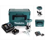 Makita DRT 50 RT1J Akku Multifunktionsfräse brushless 18V + 1x Akku 5,0 Ah + Schnellladegerät im Makpac 3