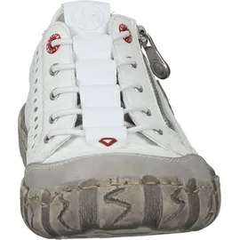 Rieker L0355 Damen Weit Weiß 37