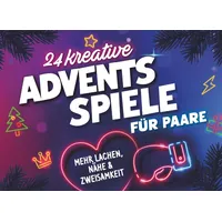 24 kreative Adventsspiele für Paare: mehr Lachen, Nähe & Zweisamkeit | Der Adventskalender für Paare zum gemeinsamen spielen statt scrollen
