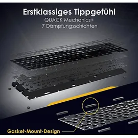 Ducky One X Mini Wireless Induktive Switches DE