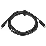 HP USB-C auf USB-C 1,8 m Schwarz