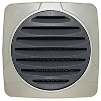 Airtec Außengitter Ø 125mm, Lüftungsgitter, Fliegengitter, Rückstauklappe