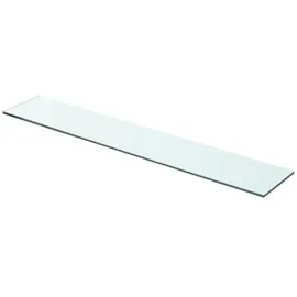 vidaXL Regalboden Glas Transparent 70x12 cm - Transparent