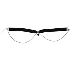 Kette "Rose", schwarz