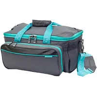 Elite Bags - GP'S Softbag-Arzttasche | grau-türkis | funktionell