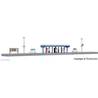 Kibri S-Bahnsteig Nürnberger Straße 39563 H0