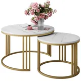 lookway LORI Gold Holzwerkstoff 70 x 48 x 70 cm