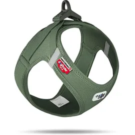 Curli Clasp Vest Hundegeschirr Grün XL