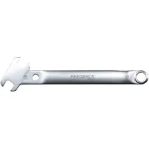 Feedback Sports Feedback Pedalschlüssel 15 mm Silber