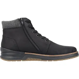 Rieker Schnürstiefel Herren Schwarz 45