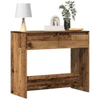 VidaXL Konsolentisch Altholz-Optik 89x41x76,5 cm Holzwerkstoff