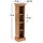 DESIGN DELIGHTS CD Regal 75 x 18 x 14,5 cm Honigfarben