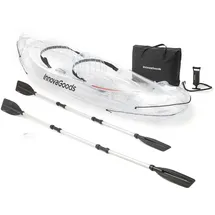 InnovaGoods Transparentes aufblasbares Kajak 312 cm