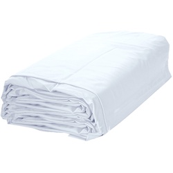 Poolfolie Rund 0,6 mm Weiß Einhängebiese - 120 cm Tiefe 300 x 120 cm – SALE