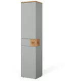 Vicco Hochschrank Eden 40 x 184,2 cm Grau/Artisan