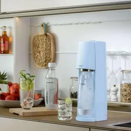 Sodastream Terra blue + PET-Flasche 1 l + Zylinder