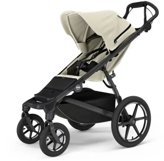 Thule Urban Glide 4-Wheel Geländekinderwagen - mit Magnetverschluss - Soft Beige