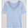 Madeleine Kurzarmshirt Leinen Blau 38