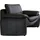 PLACES OF STYLE Sessel Luna Naturleder 110 x 80 x 88 cm Schwarz