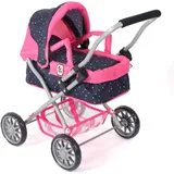 Bayer Chic 2000 - Puppenwagen Smarty, Konfetti, blau