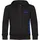 multifanshop Kapuzen Sweatshirt Jacke - Duisburg - Brust & Seite - Druck blau - Sweat