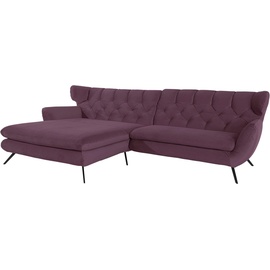 Candy 3C Candy Ecksofa »Beatrice L-Form«, rot
