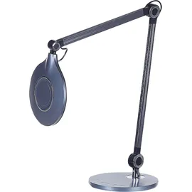 Beliani Beliani, Tischlampe, Schreibtischlampe LED Metall schwarz 34 cm verstellbar ERIDANUS (450 lm)