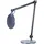 Beliani Beliani, Tischlampe, Schreibtischlampe LED Metall schwarz 34 cm verstellbar ERIDANUS (450 lm)