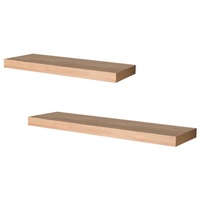 Hti-Living HTI-Living, Regal, Wandregale 2er Set 120cm + 80cm