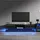 Okwish TV-Lowboard 160x40,5 cm Schwarz Hochglanz Spanplatte