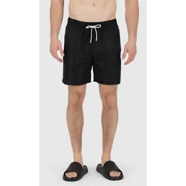 Sergio Tacchini Badeshorts POSITANO SWIMSHORT Schwarz M