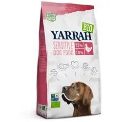 Yarrah Hund Trockenfutter Erwachsene empfindlich - Huhn & Reis bio 10kg