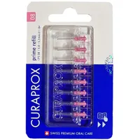 3x Curaprox Interdentalbürsten CPS 08 pink - Prime refill Zahnzwischenraumbürste