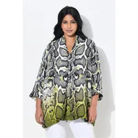 Ulla Popken Tunika in schwarz | Gr.: 54-56