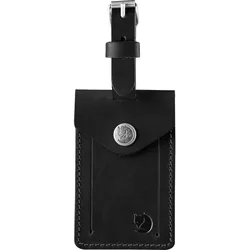 Fjällräven Leather Luggage Tag black (550) ONESIZE