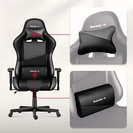 huzaro Force 6.2 Gaming-Stuhl Schwarz