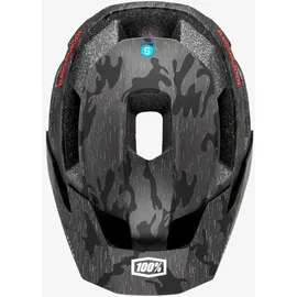 100% ALTIS Helment Helm, Camouflage (Mehrfarbig), xs/sm