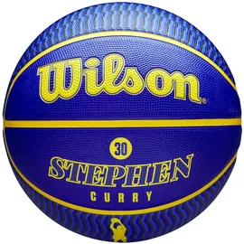 Wilson Basketball, NBA Player Stephen Curry, blau 7