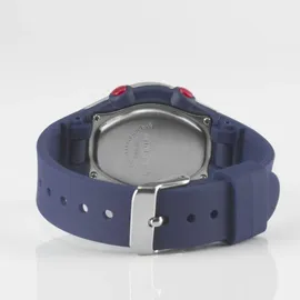 Sinar XF-68-2 10 mm Silikongehäuse Blau Silikonarmband Rot