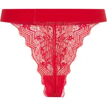 Hugo String aus femininer Spitze Modell 'STRING RL LACE', rot, M