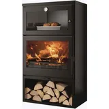 Panadero Kaminofen Oven EcoDesign (7,1 kW, - Schwarz
